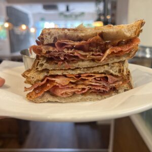 Deep Filled Bacon Sandwich