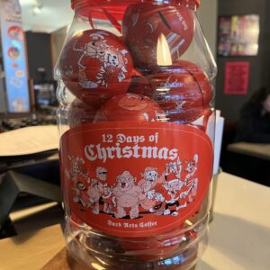 12 Days of Christmas Baubles Raffle Ticket
